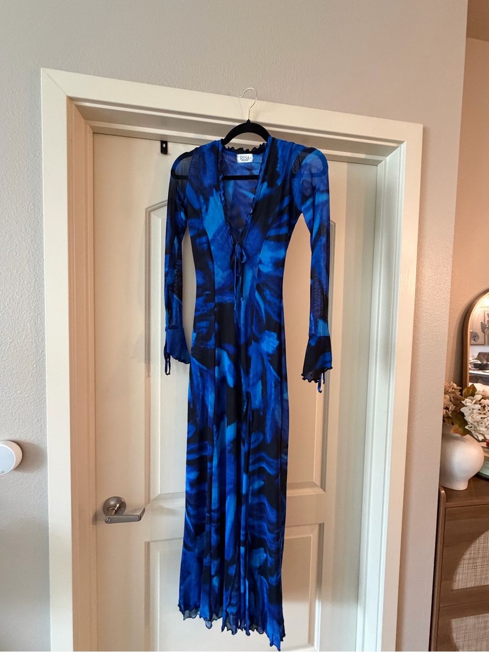 Resa Lennon Maxi Dress in Lagoon